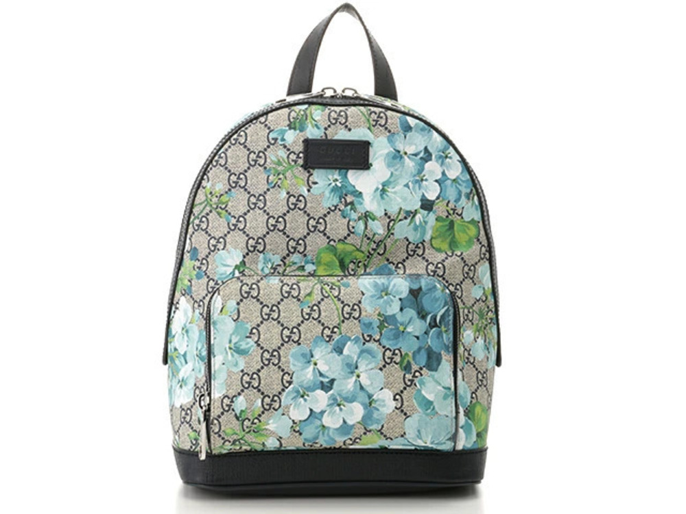 Gucci Bag Backpack GG Supreme Blooms